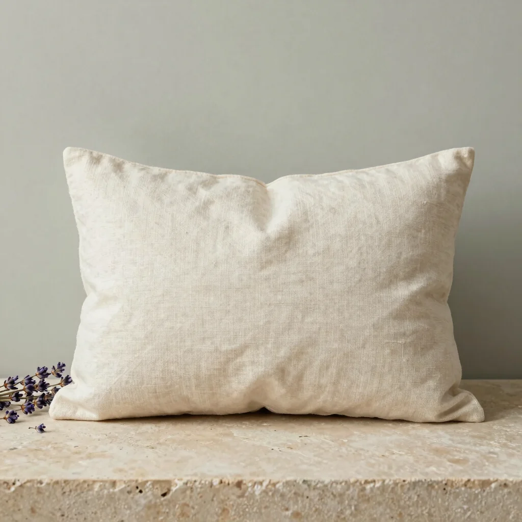 Almofada Terapêutica de Linho e Lavanda